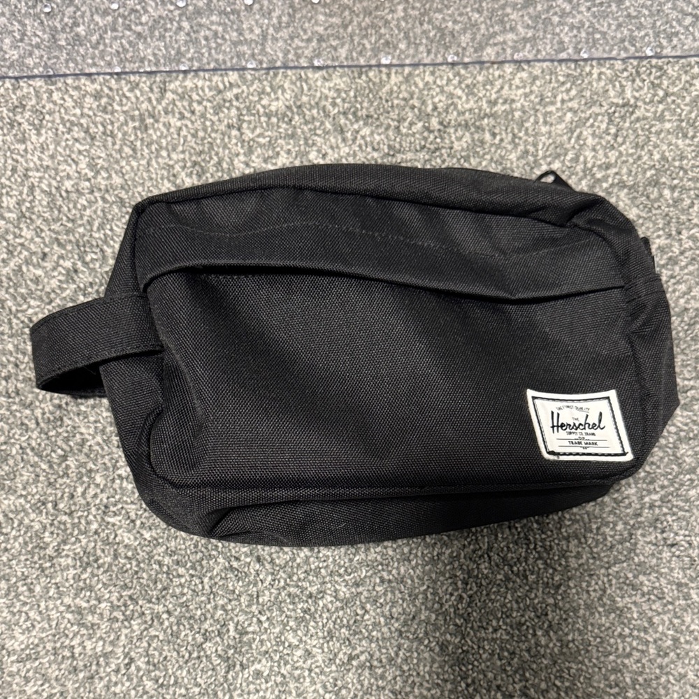 Herschel Supply Company Black Toiletry Bag